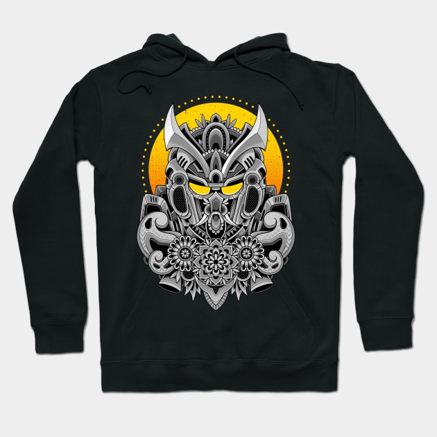 Oni Mecha Hoodie by GODZILLARGE